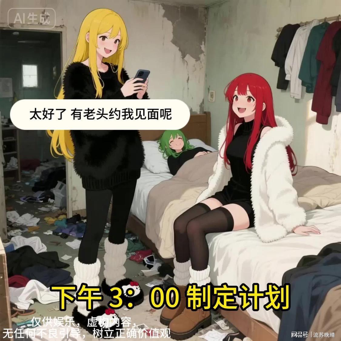 “崩老头”现象：00后如何收割中年男性